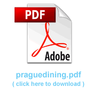 Prague Private Dining Press Overview